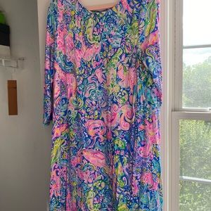 Lilly Pulitzer 60 Animals Ophelia Dress Size XL